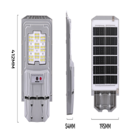 Đèn Đường Cảm Ứng Năng Lượng Mặt Trời Tích Hợp - 05, Kiểu Flash 100W