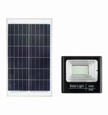 Đèn Pha Năng Lượng Mặt Trời - 100W