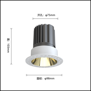 Đèn spotlight tròn công suất 15W-18W