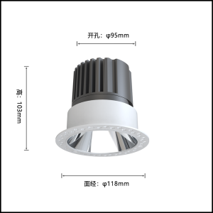Đèn spotlight tròn công suất 25W - 30W