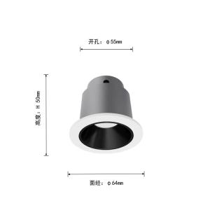Đèn LED âm trần chóa sâu giảm chói 15-20W