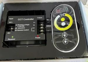 Bộ Điều Khiển RF CCT 8 Nút Điều Chỉnh 2 Màu Trắng – 240W