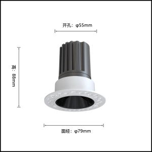 Đèn spotlight tròn công suất 8-10W