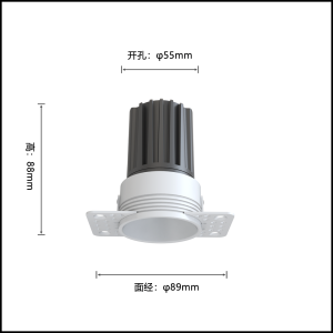 Đèn spotlight tròn xoay góc công suất 8 - 10W